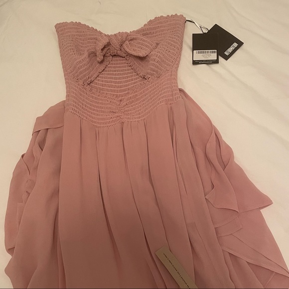 NWT strapless Reformation Dress - Picture 6 of 12